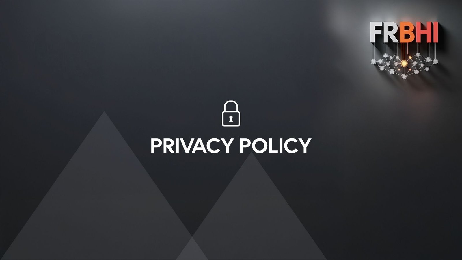 Privacy Policy